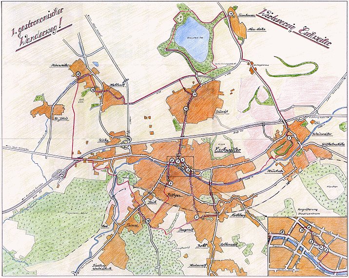 Karte Eschweiler Wirteverein e.V.